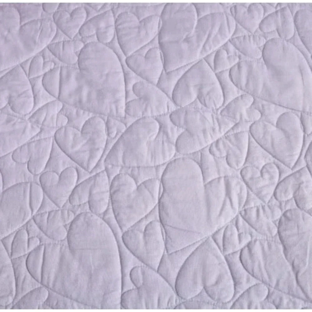 5Pc Full/Queen Heart Kids' Quilt Set Lavender - Urban Playground